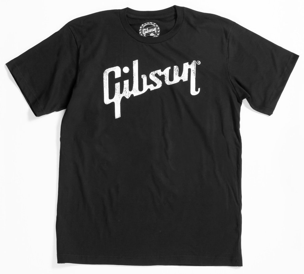Levně Gibson Logo T-Shirt XXL