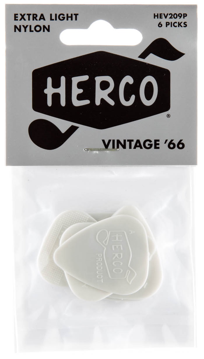 Dunlop Herco Vintage '66 White Extra Light (obrázek 4)