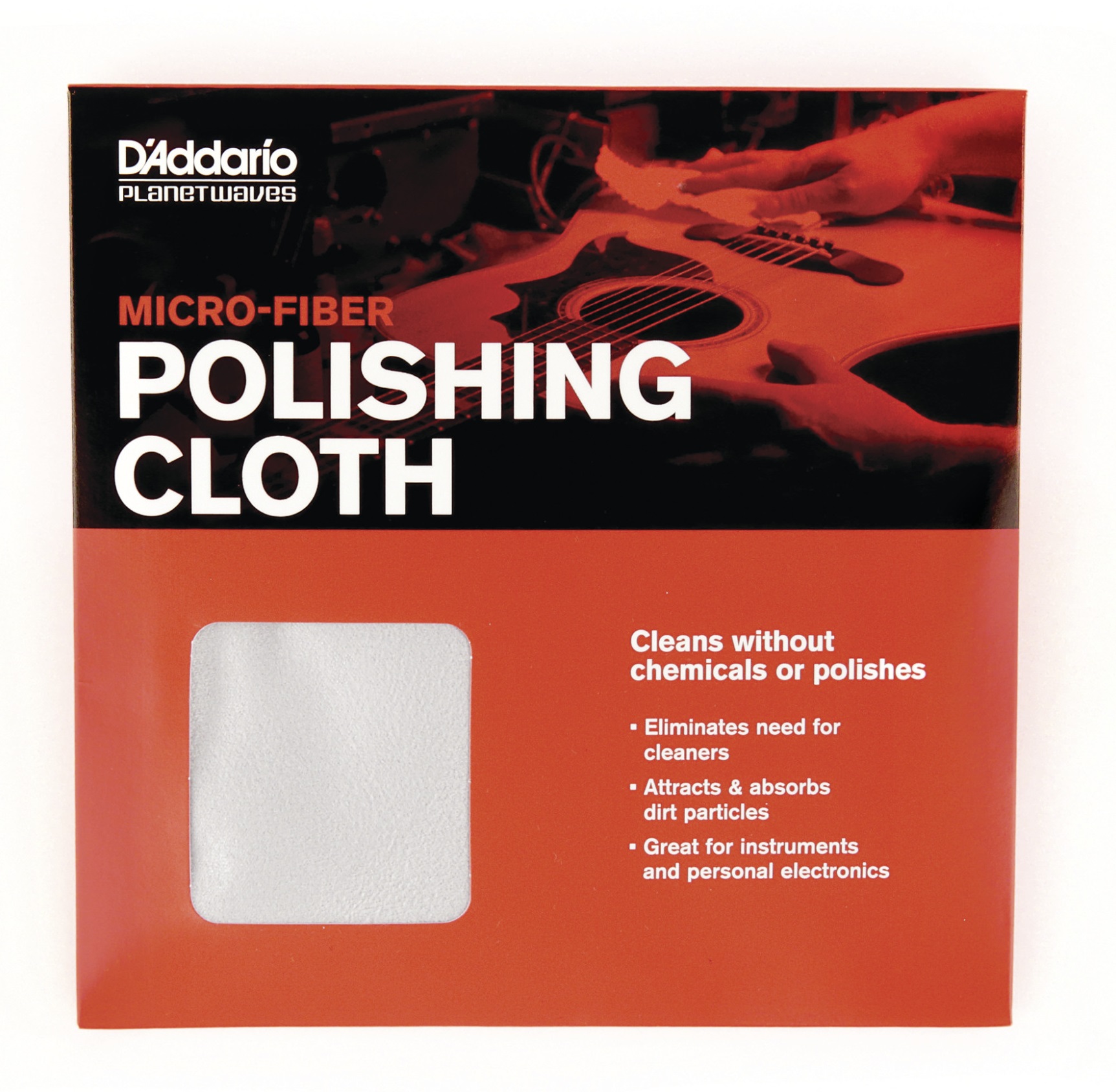 D'Addario Micro-Fiber Polish Cloth (obrázek 3)