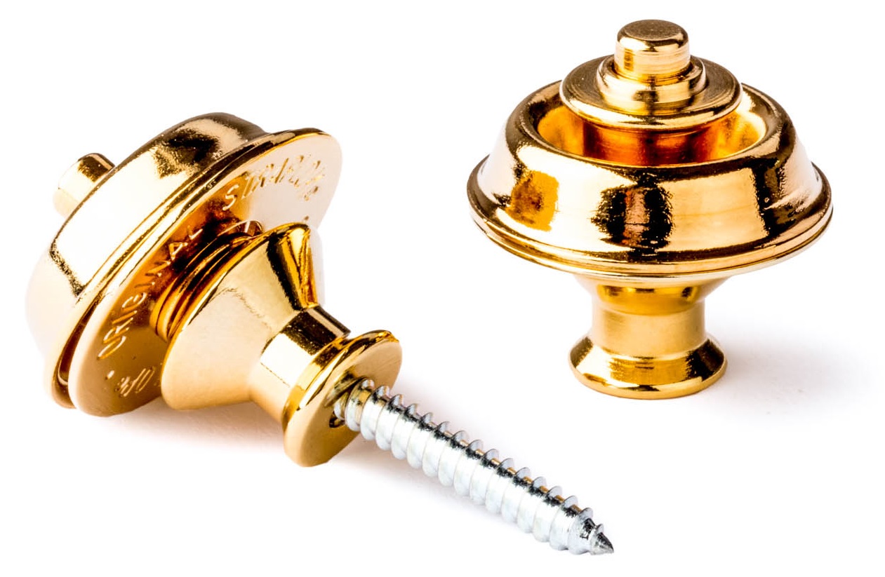 Levně Dunlop Straplok Dual Design Gold