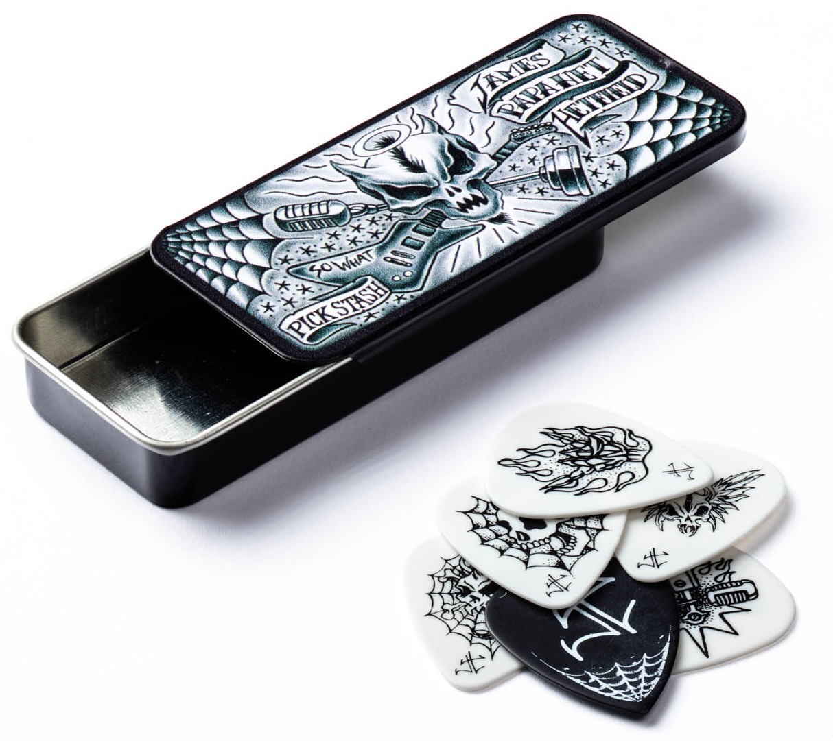 Levně Dunlop James Hetfield Pick Tin