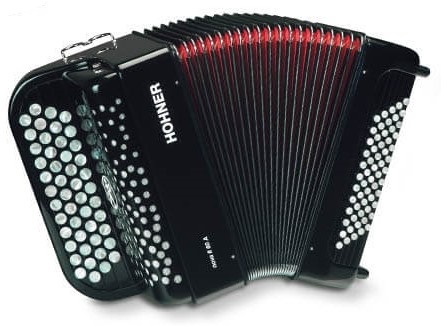 Levně Hohner Nova II 60 A, red, C-stepped