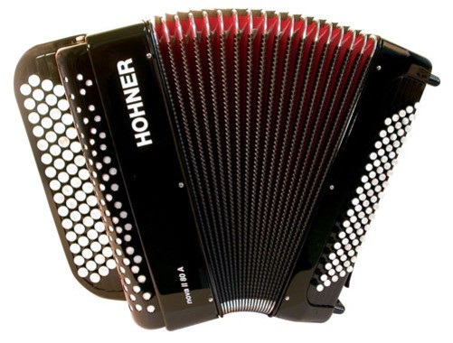 Levně Hohner Nova II 80 A, black, C-stepped