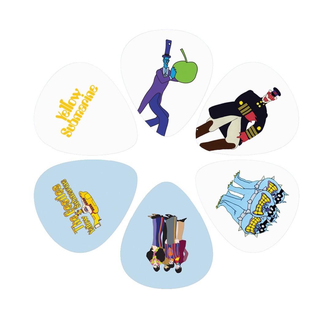 Levně Perri's Leathers Beatles Picks Picks VII Yellow Submarine