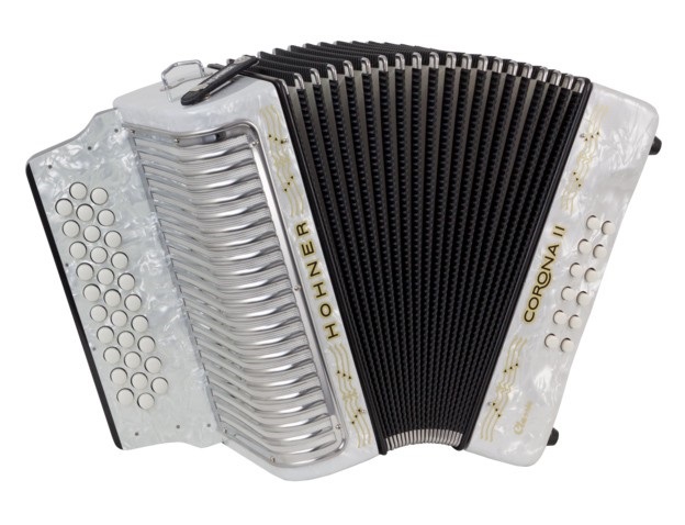 Hohner Corona II GCF, white
