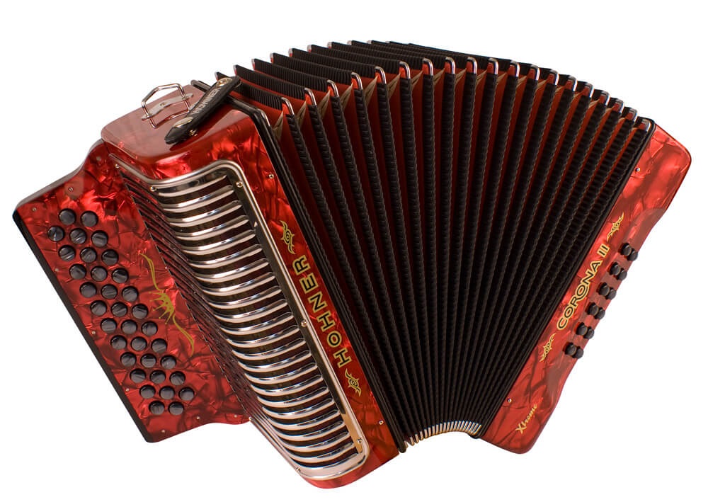 Hohner Corona II XTREME EAD, red