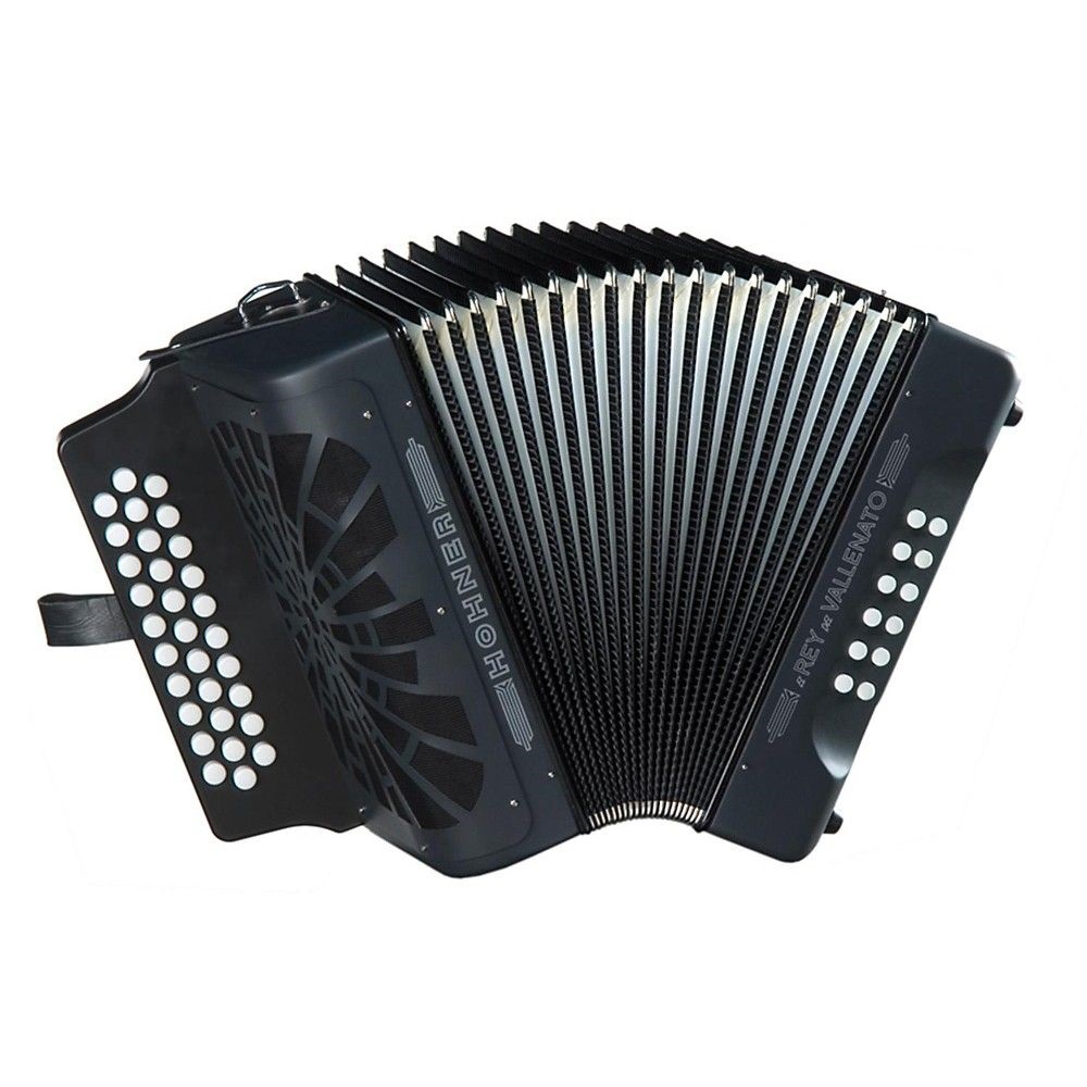 Levně Hohner El Rey del Vallenato GCF, black