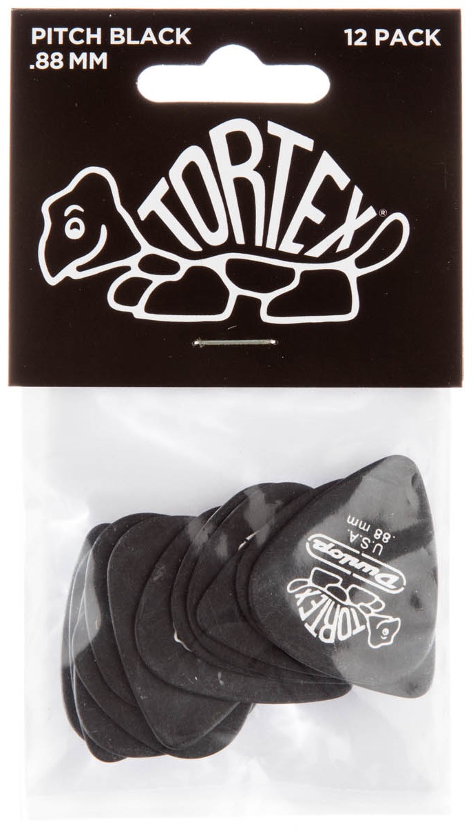 Dunlop Tortex Pitch Black 0.88 (obrázek 4)