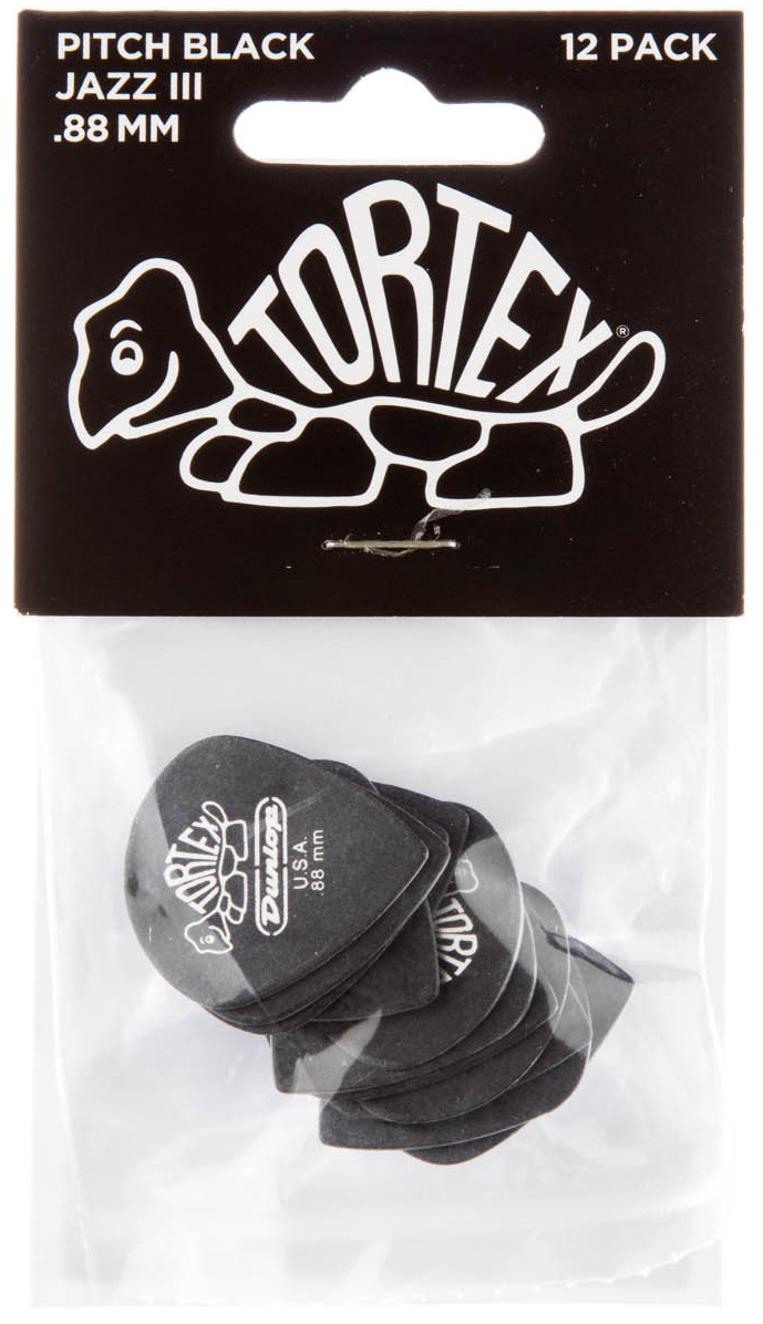 Dunlop Tortex Pitch Black Jazz III 0.88 (obrázek 4)