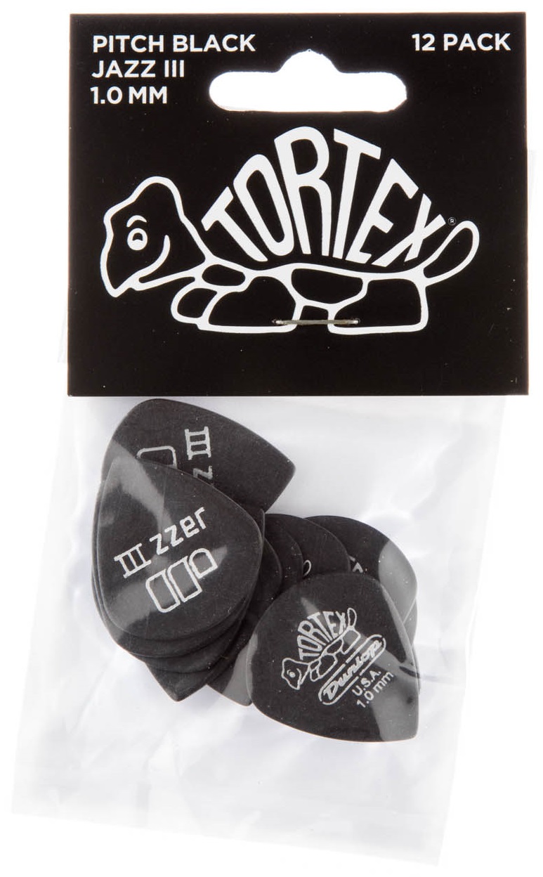 Dunlop Tortex Pitch Black Jazz III 1.0 (obrázek 4)