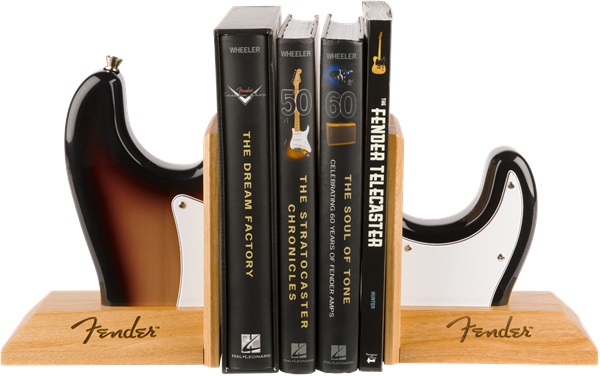 Levně Fender Strat Body Bookends Sunburst
