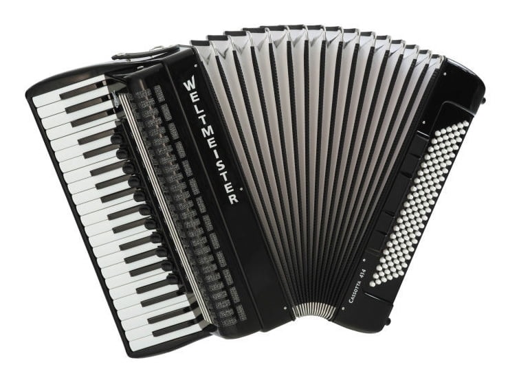 Levně Weltmeister Cassotto 414 IV 120 black, Ital. Reeds