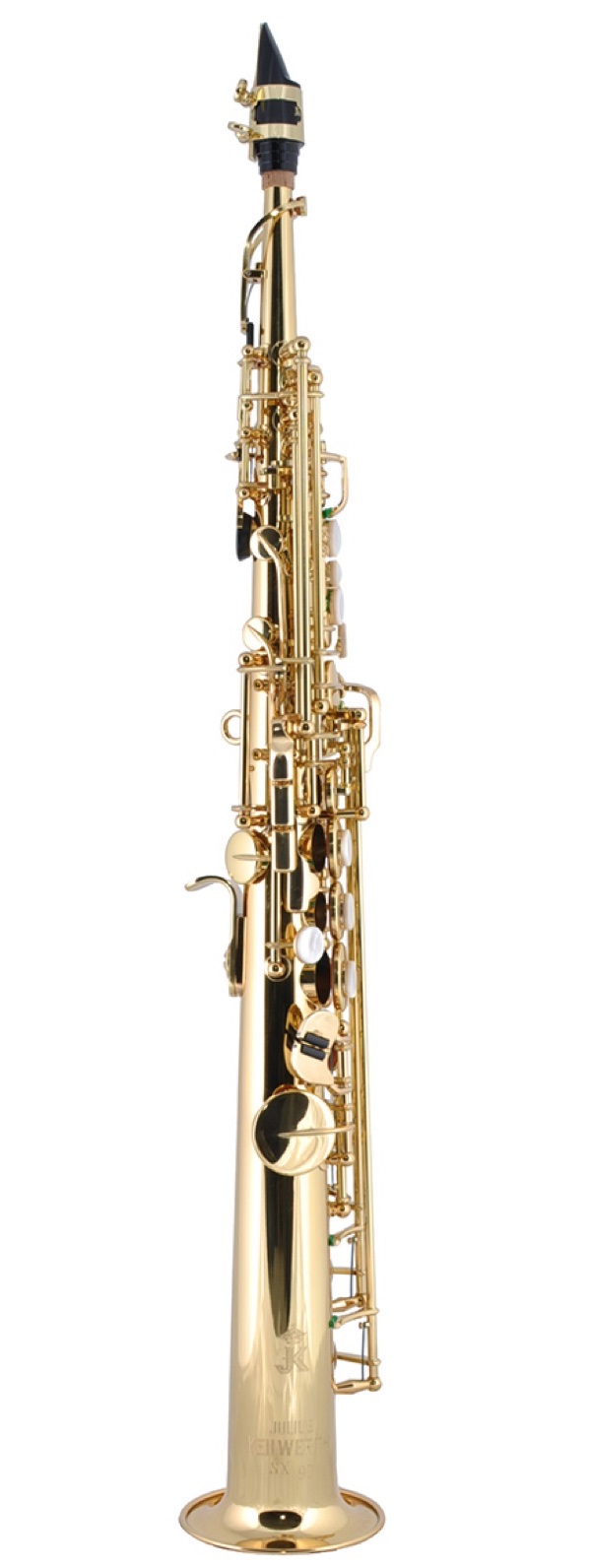 Levně Keilwerth SX90 Soprano Gold lacquer