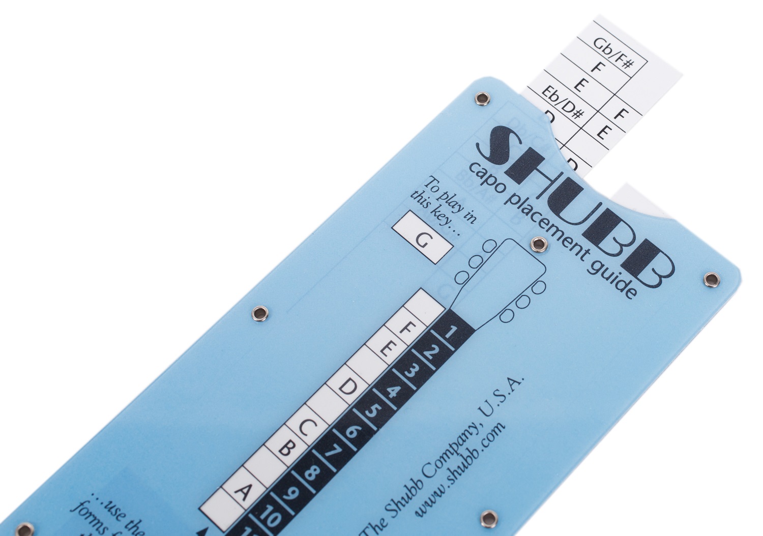 Shubb TG1 Transposing Guide (obrázek 3)
