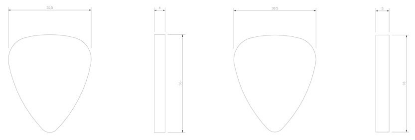 Timber Tones Felt Tones Mixed Tin (obrázek 3)