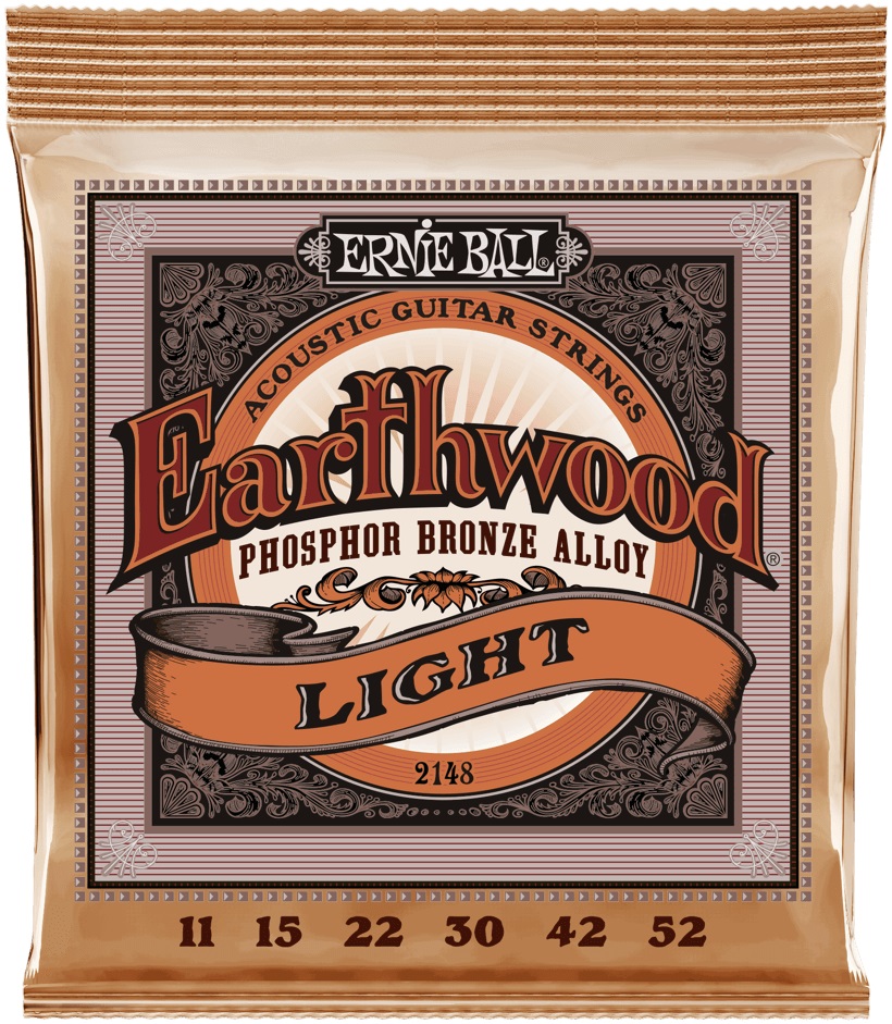 Levně Ernie Ball 2148 Earthwood Phosphor Bronze Light