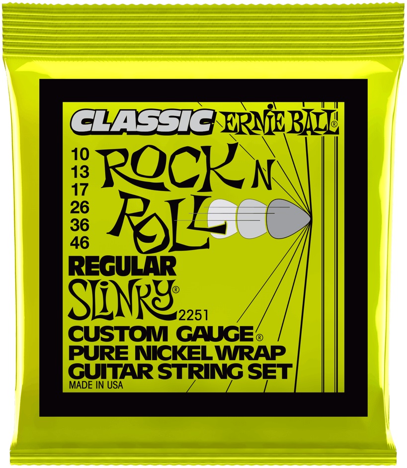Levně Ernie Ball 2251 Pure Nickel Regular Slinky