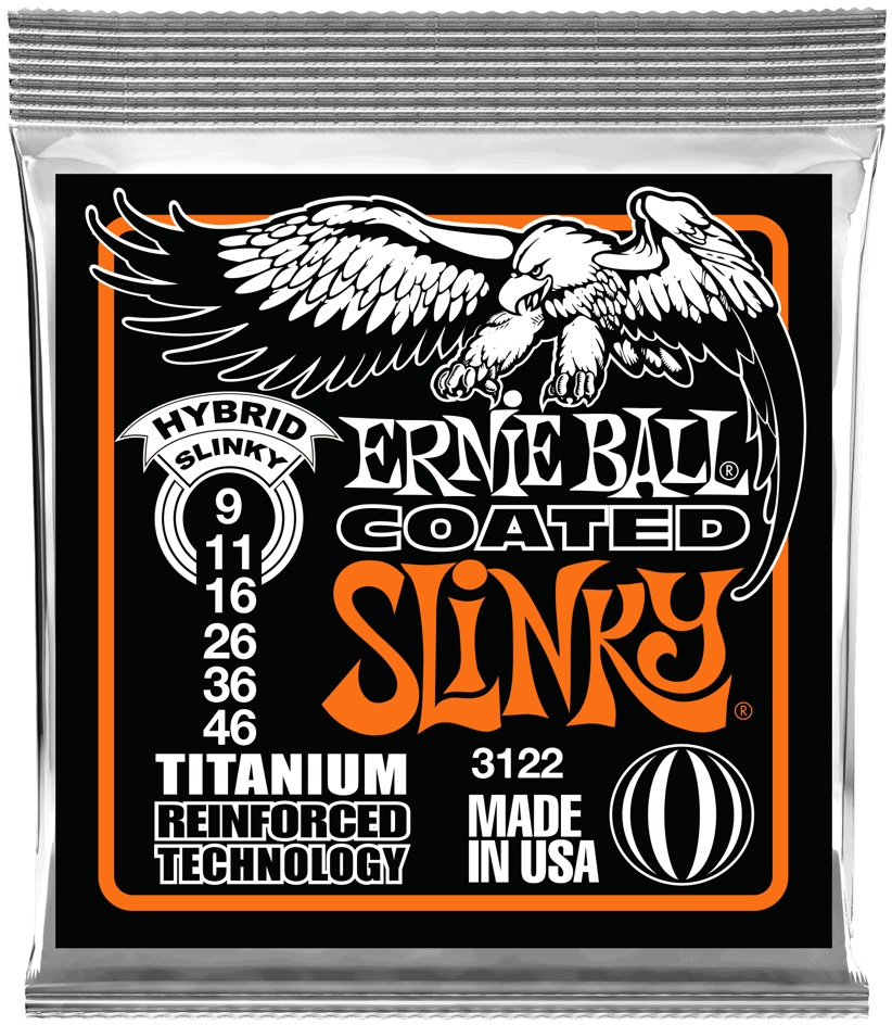 Levně Ernie Ball 3122 Titanium Hybrid Slinky