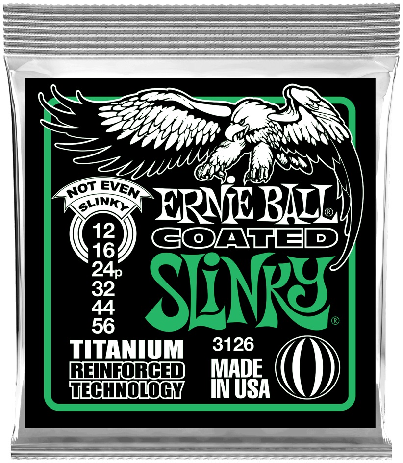 Levně Ernie Ball 3126 Titanium Not Even Slinky