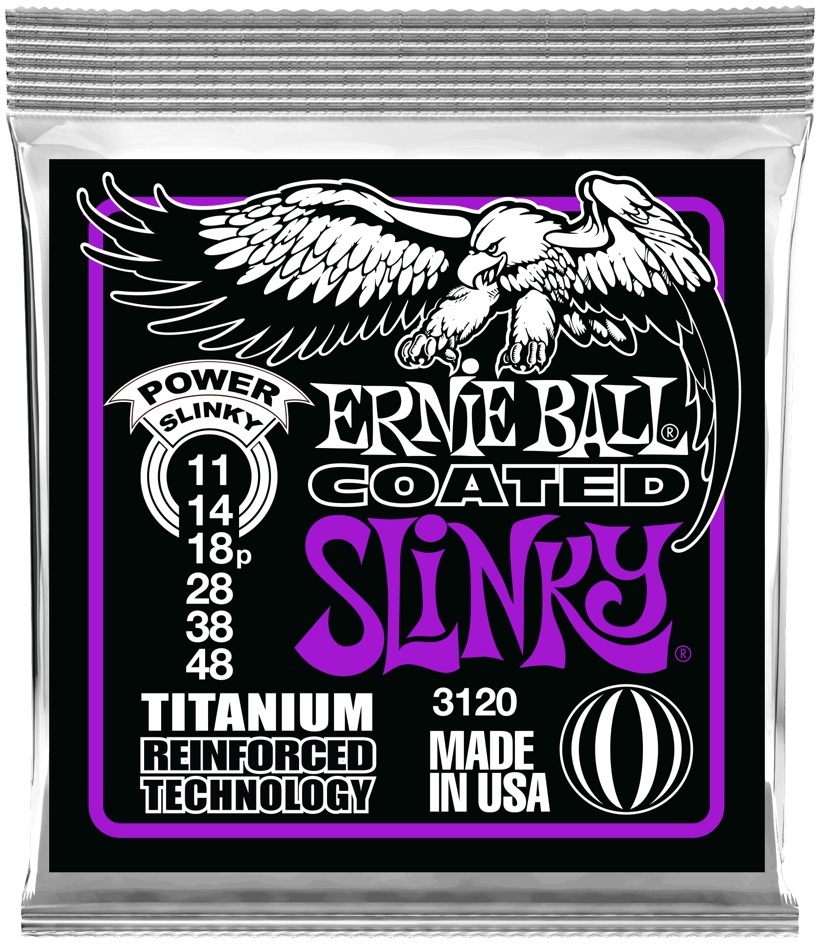 Levně Ernie Ball 3120 Titanium Power Slinky