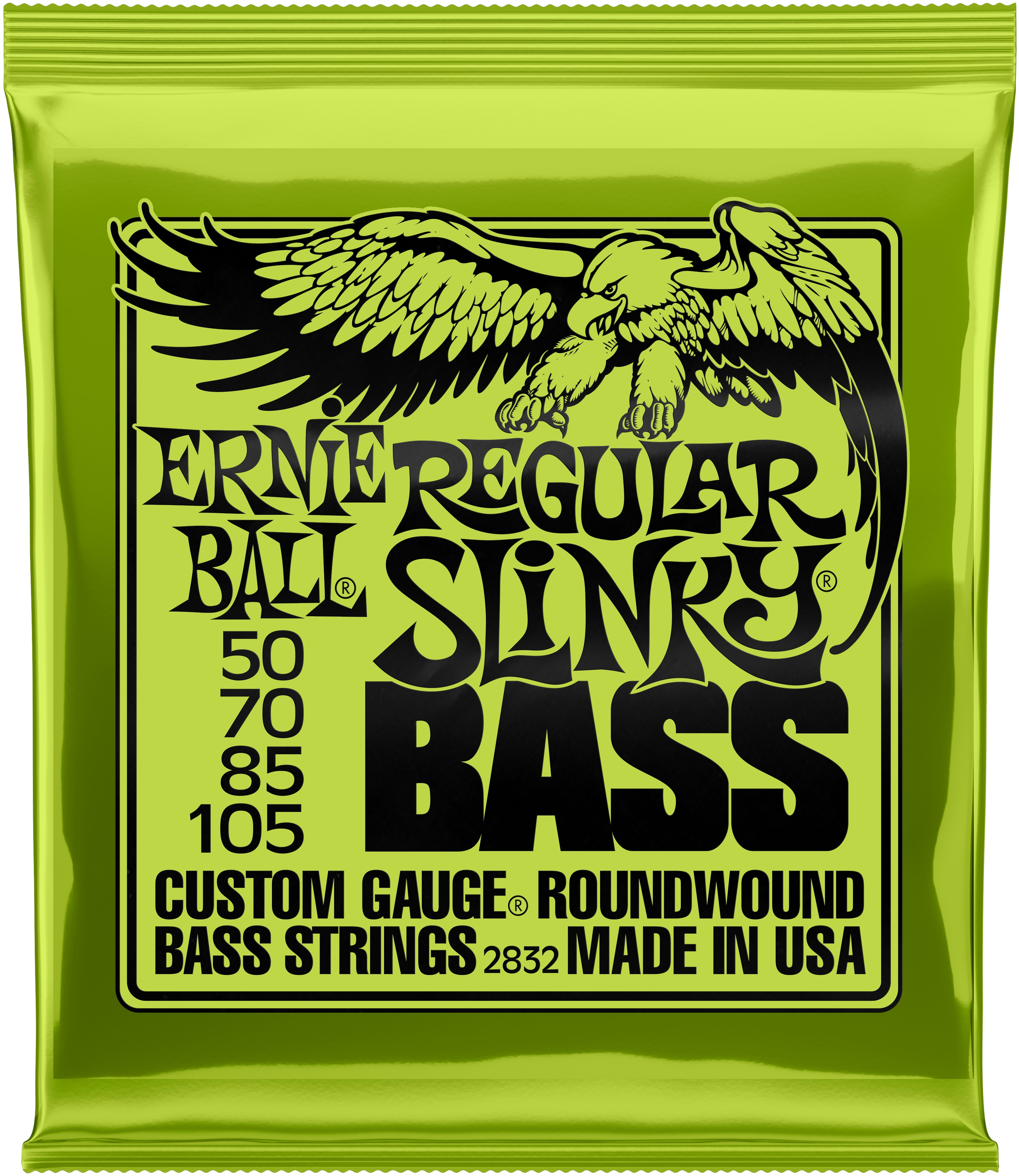 Levně Ernie Ball 2832 Regular Slinky Nickel Wound Electric Bass 50-105