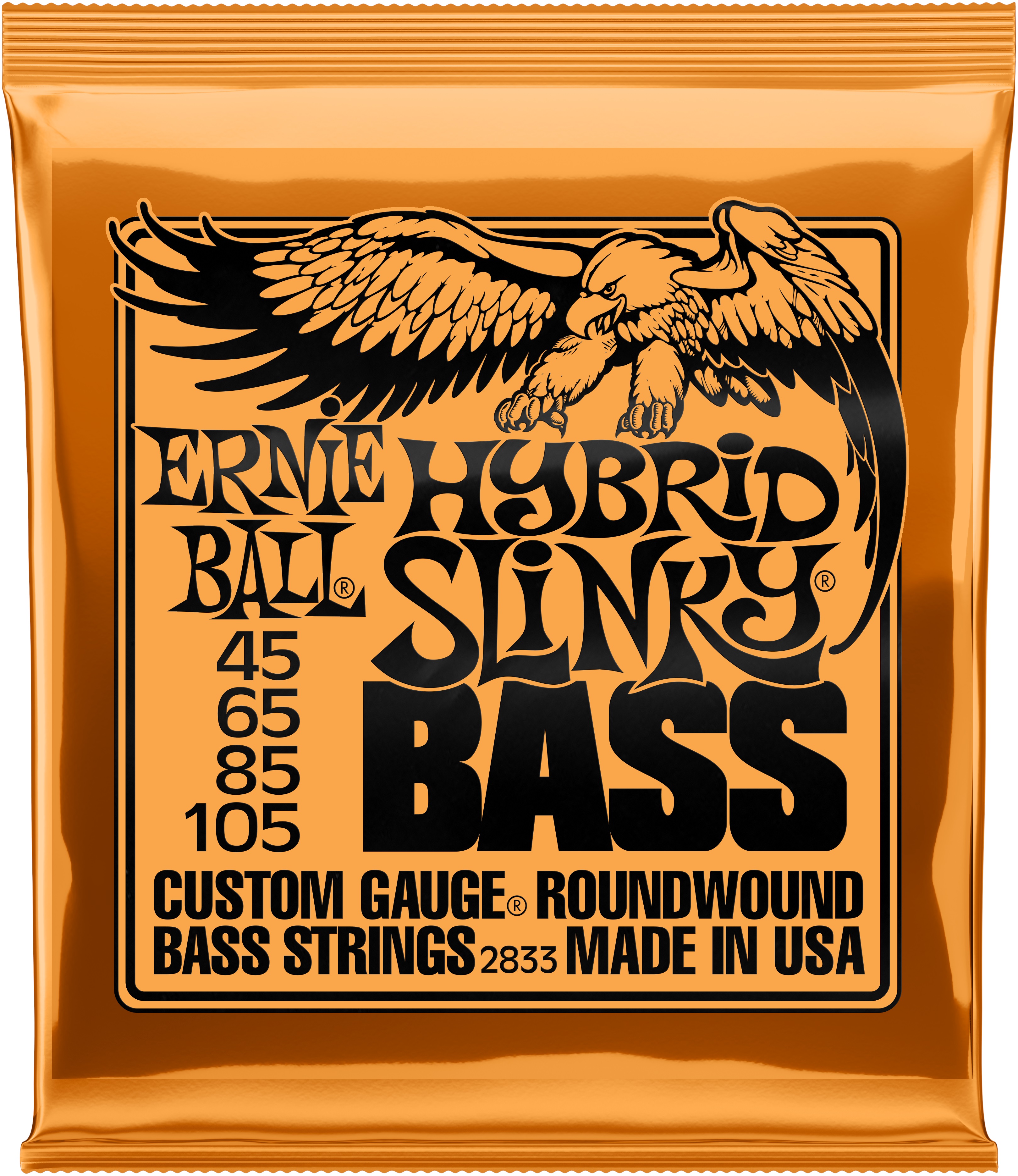 Levně Ernie Ball 2833 Hybrid Slinky Nickel Wound Electric Bass 45-105