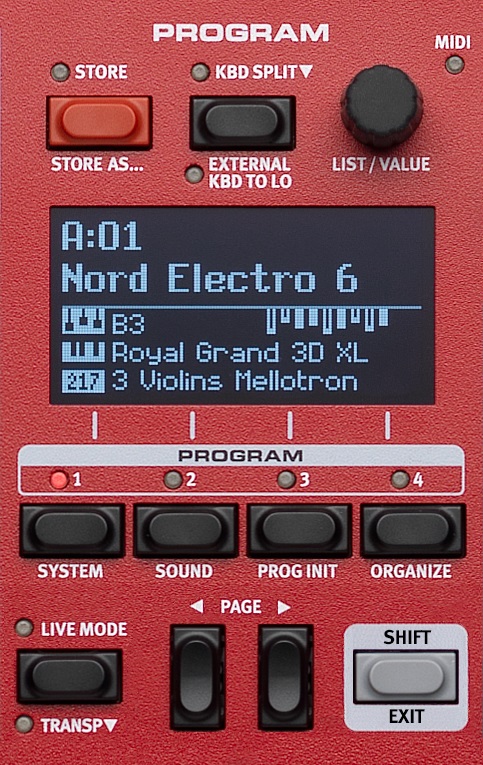 Nord Electro 6D 61 (obrázek 5)