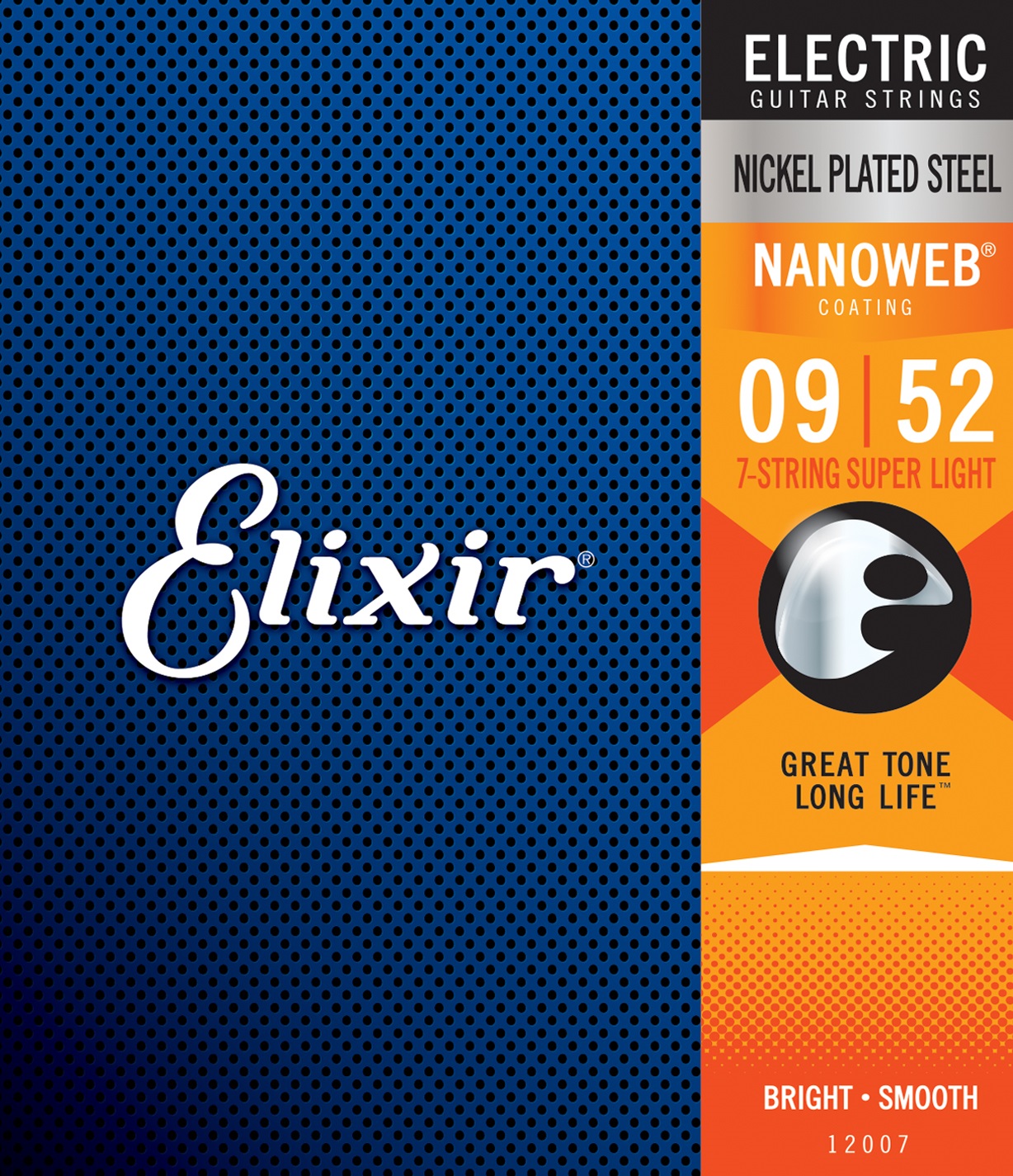 Levně Elixir Nanoweb 7-String Super Light