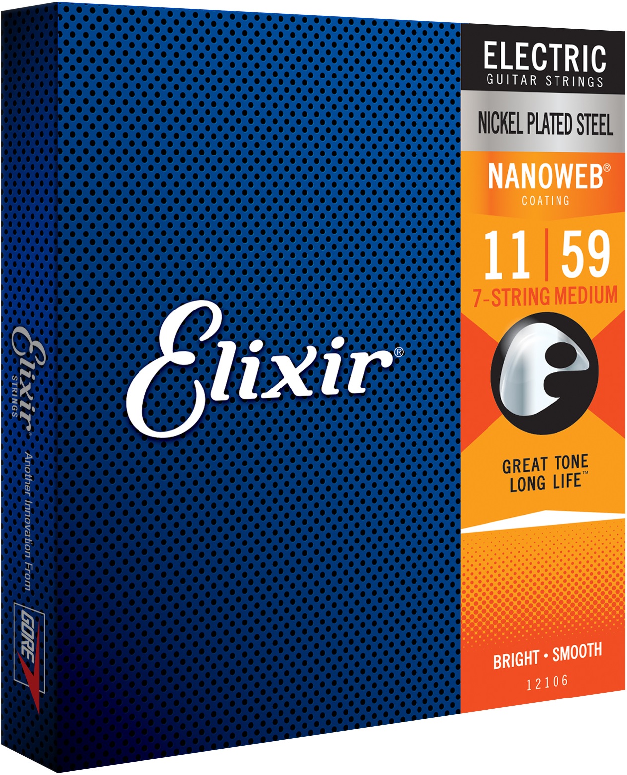 Elixir Nanoweb 7-String Medium (obrázek 3)