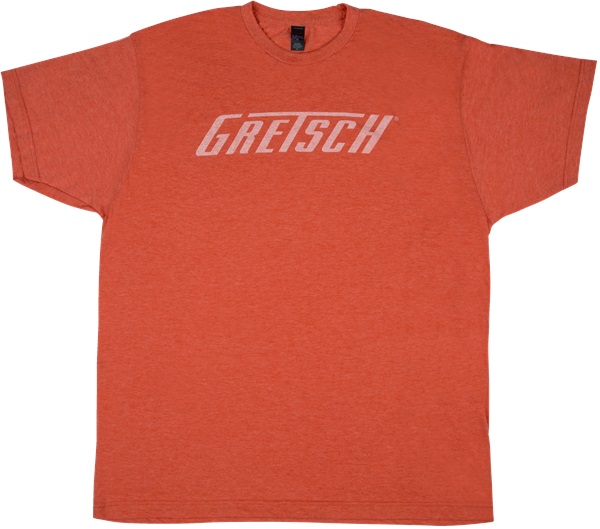 Levně Gretsch Logo T-Shirt Heather Orange M