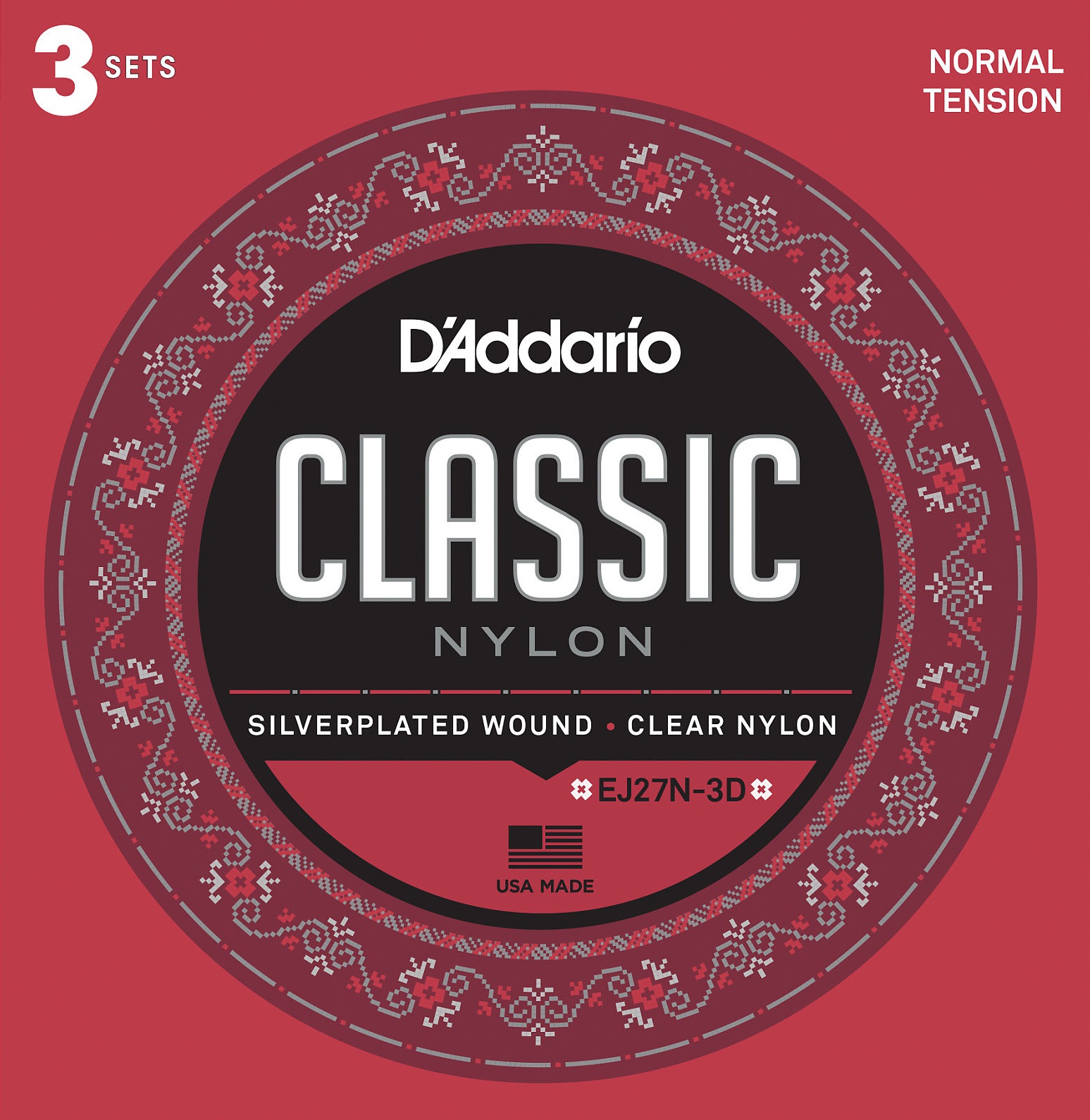 Levně D'Addario EJ27N-3D