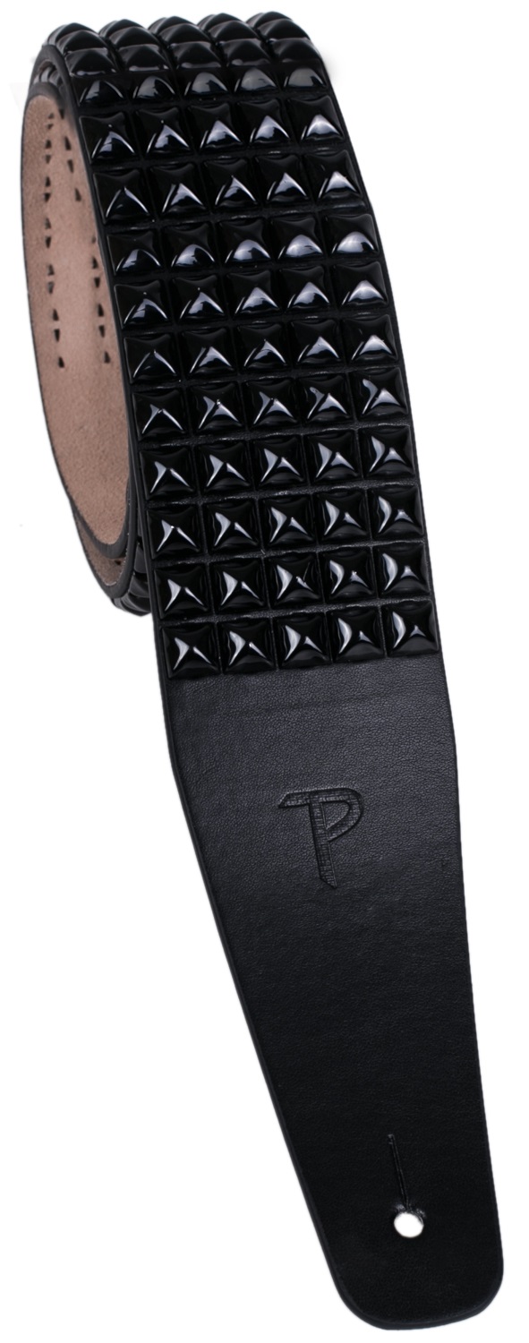 Levně Perri's Leathers 7112 Studded Leather Black