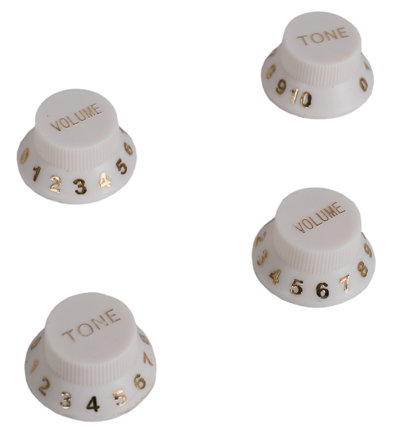 Levně Perri's Leathers Guitar Knob Magnets White