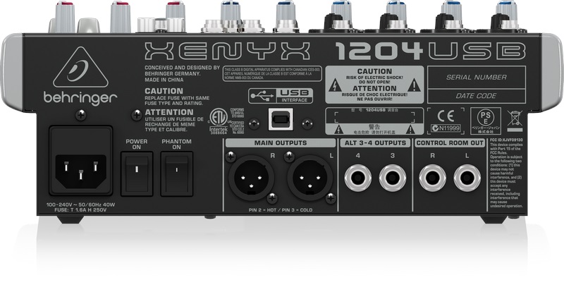 Behringer 1204USB (obrázek 3)