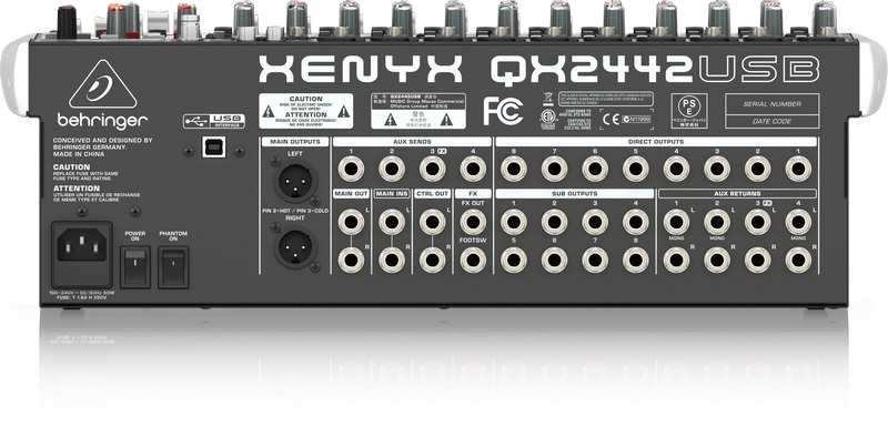 Behringer QX2442USB (obrázek 3)