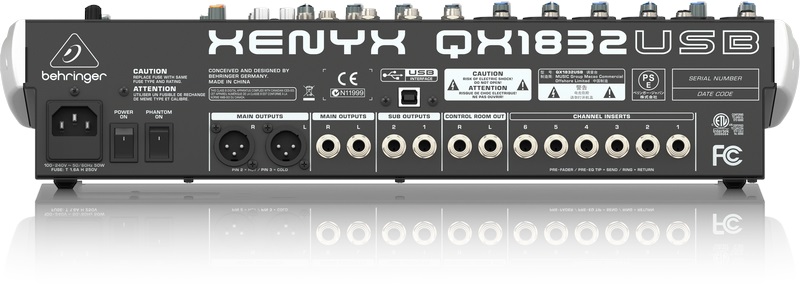 Behringer QX1832USB (obrázek 3)