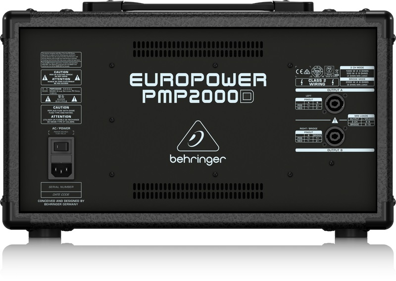 Behringer PMP2000D (obrázek 3)