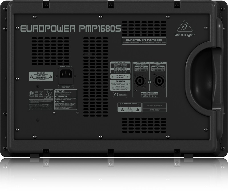 Behringer PMP1680S (obrázek 3)