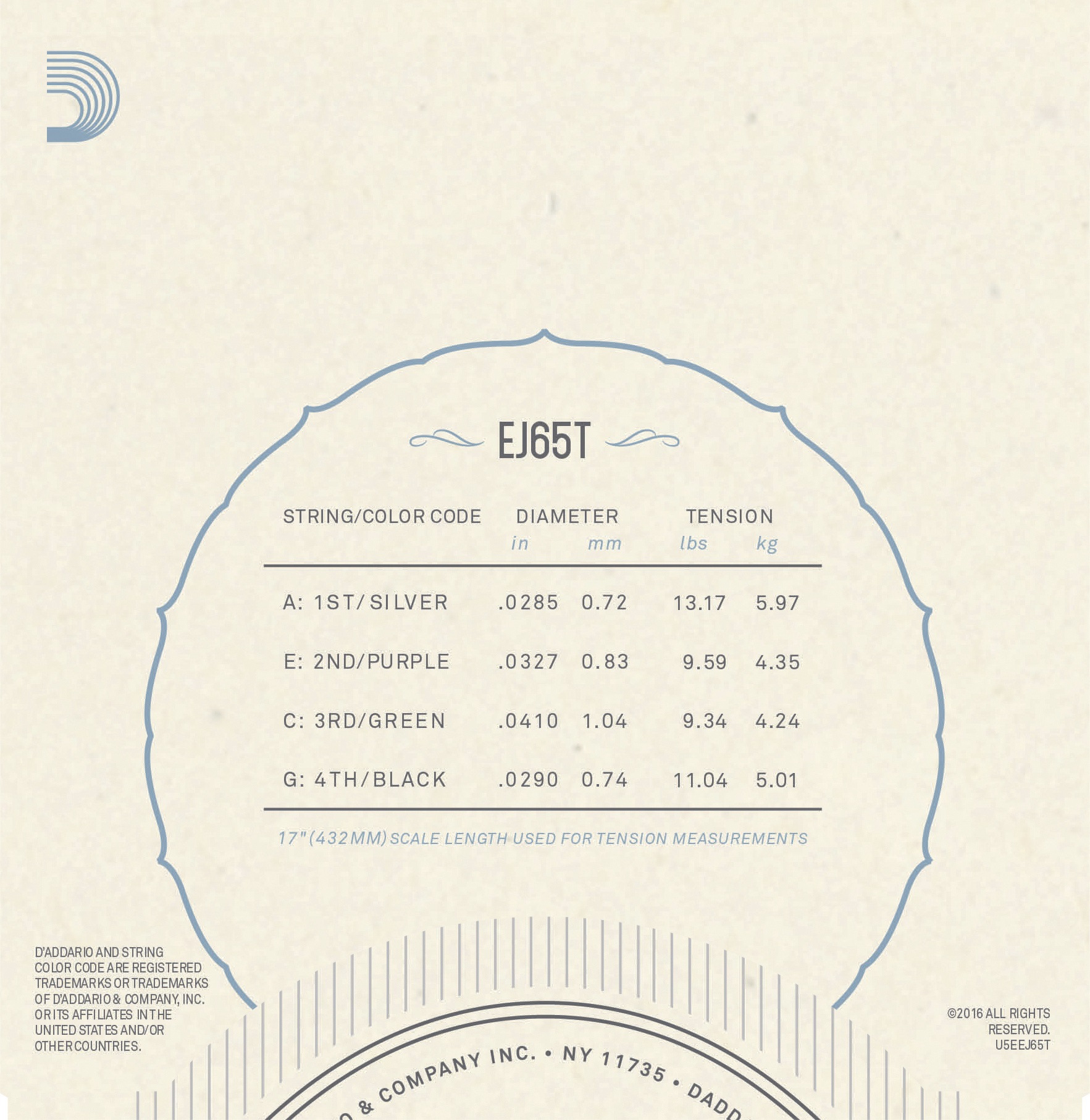 D'Addario EJ65T (obrázek 3)