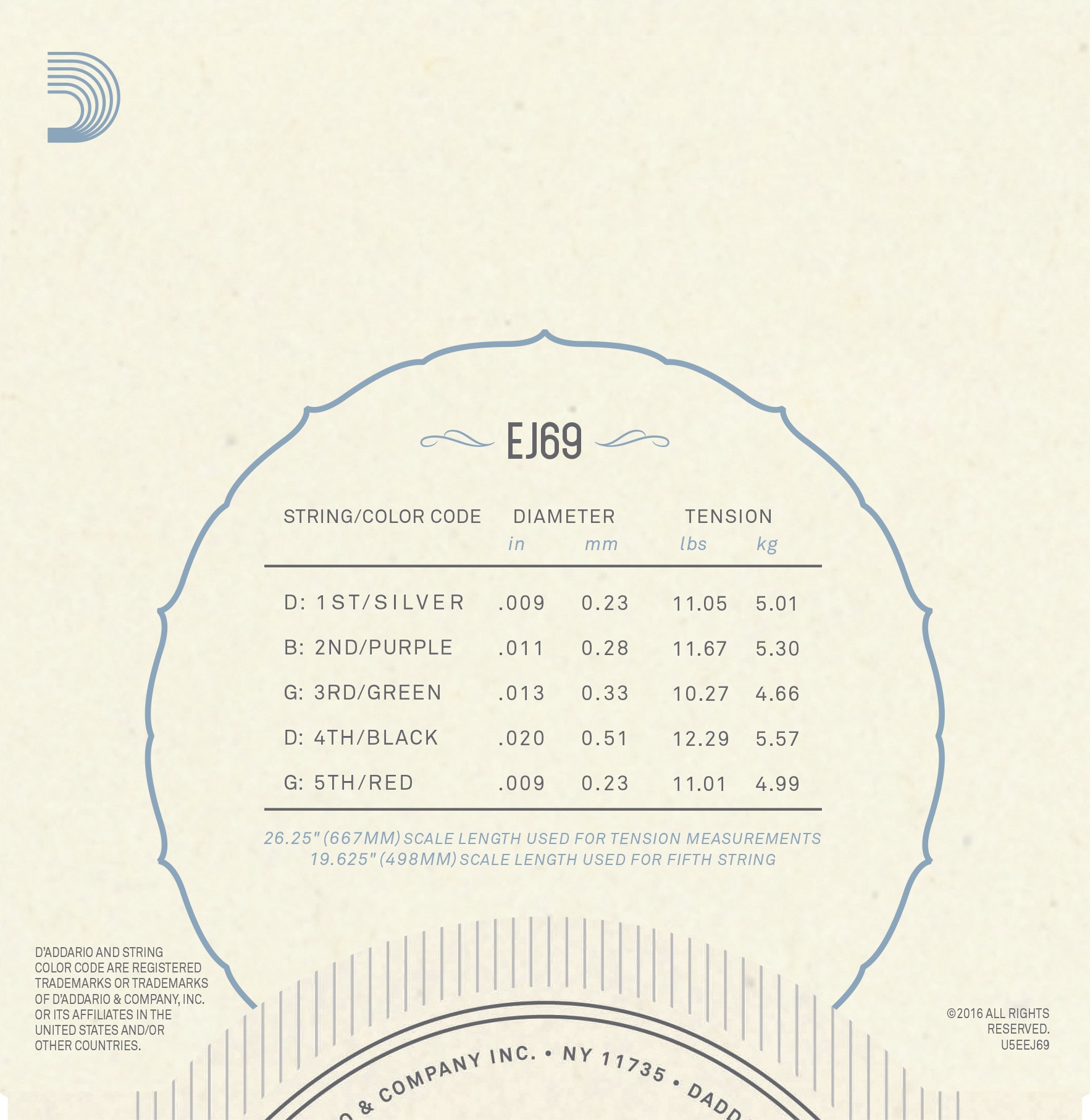 D'Addario EJ69 (obrázek 3)