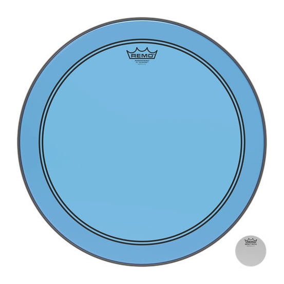 Levně Remo 20" Powerstroke 3 Colortone Blue