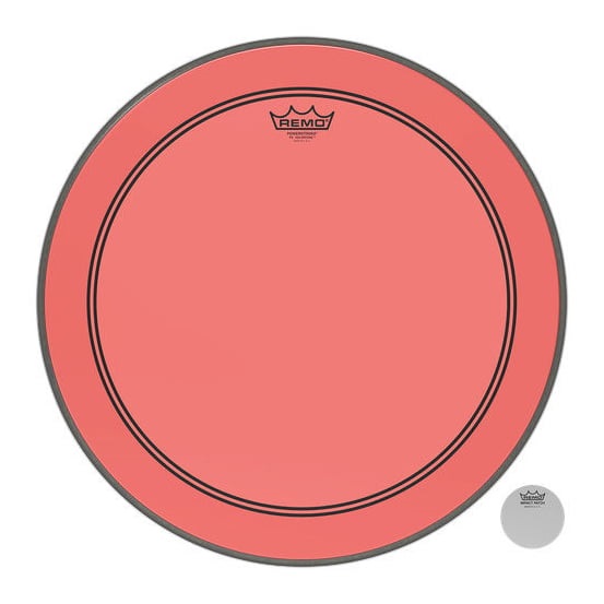 Levně Remo 22" Powerstroke 3 Colortone Red