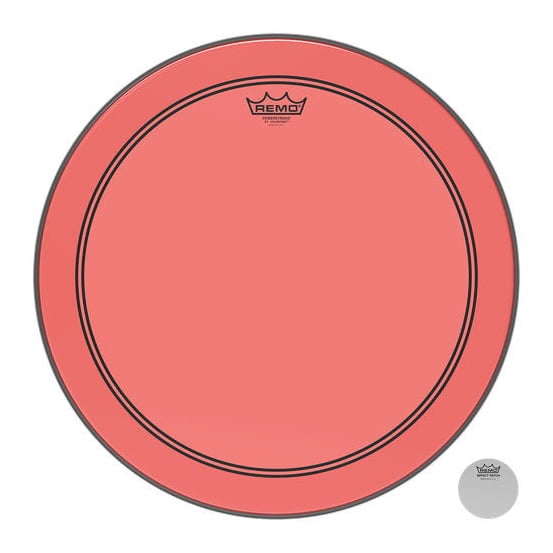 Levně Remo 20" Powerstroke 3 Colortone Red