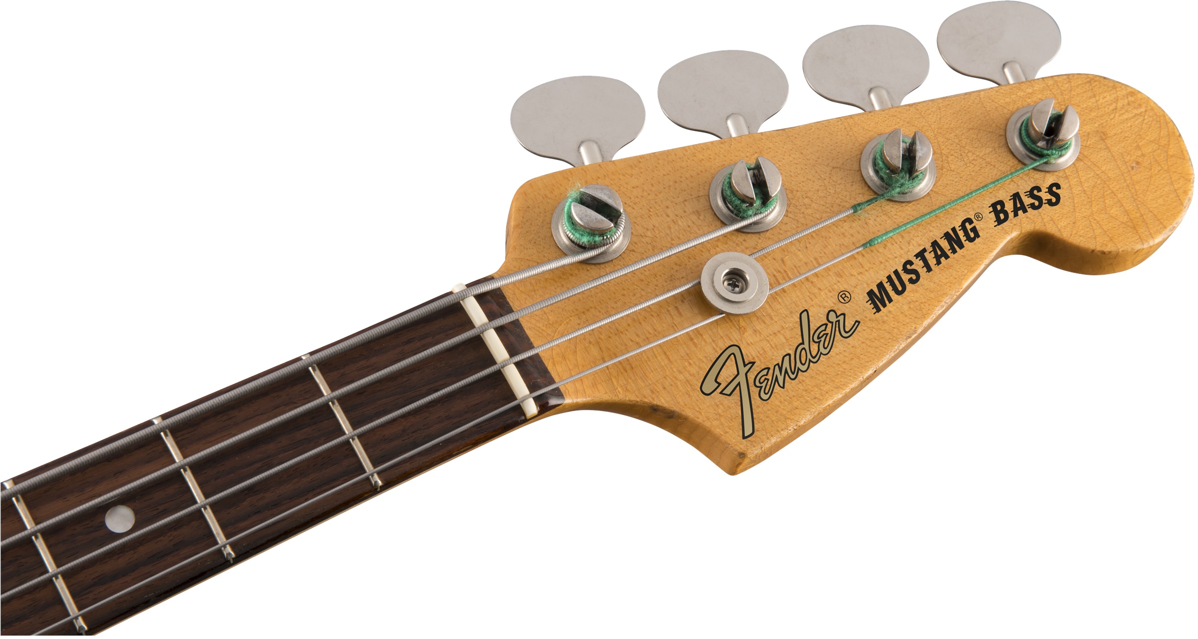 Fender JMJ Road Worn Mustang Bass RW BLK (obrázek 5)