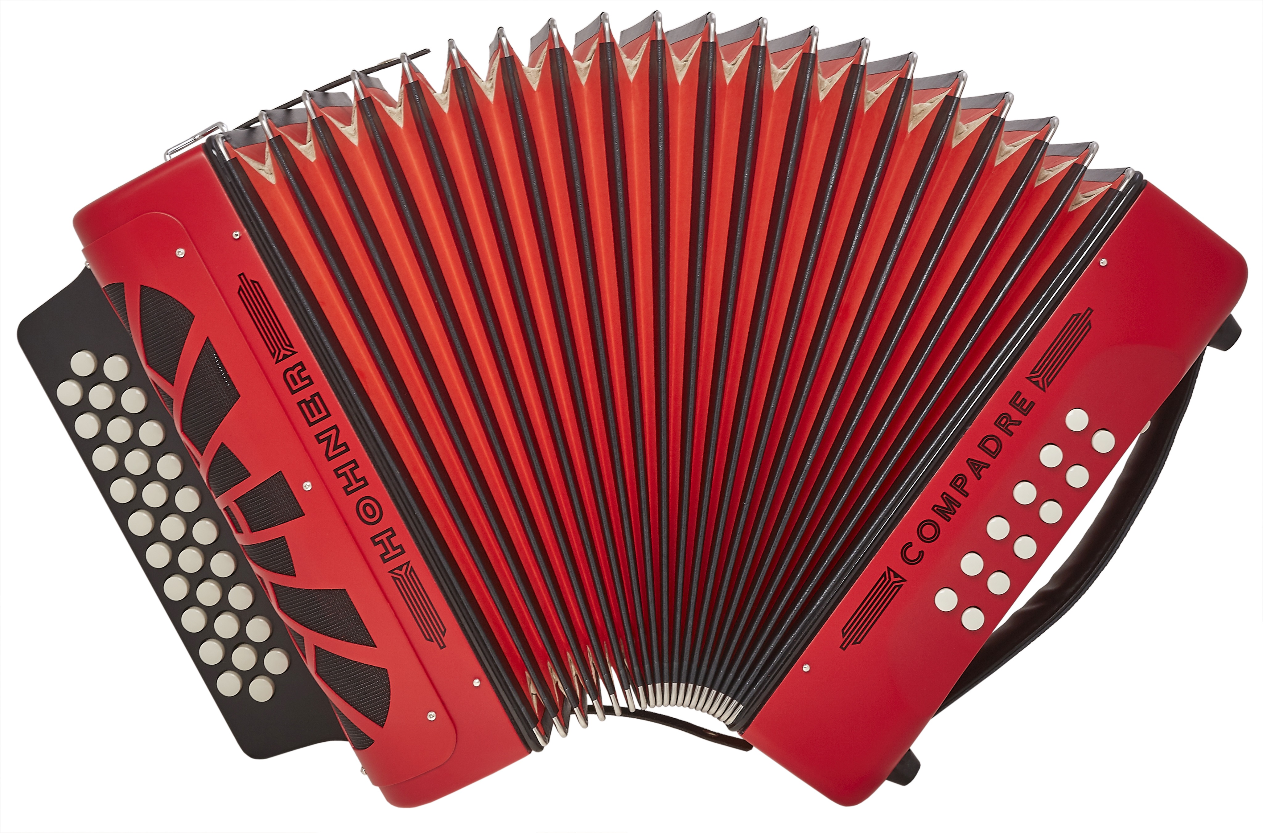 Levně Hohner Compadre GCF, red