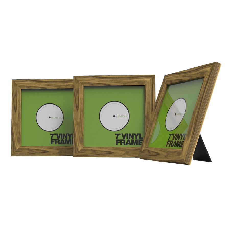Levně Glorious Vinyl Frame Set 7" Rosewood