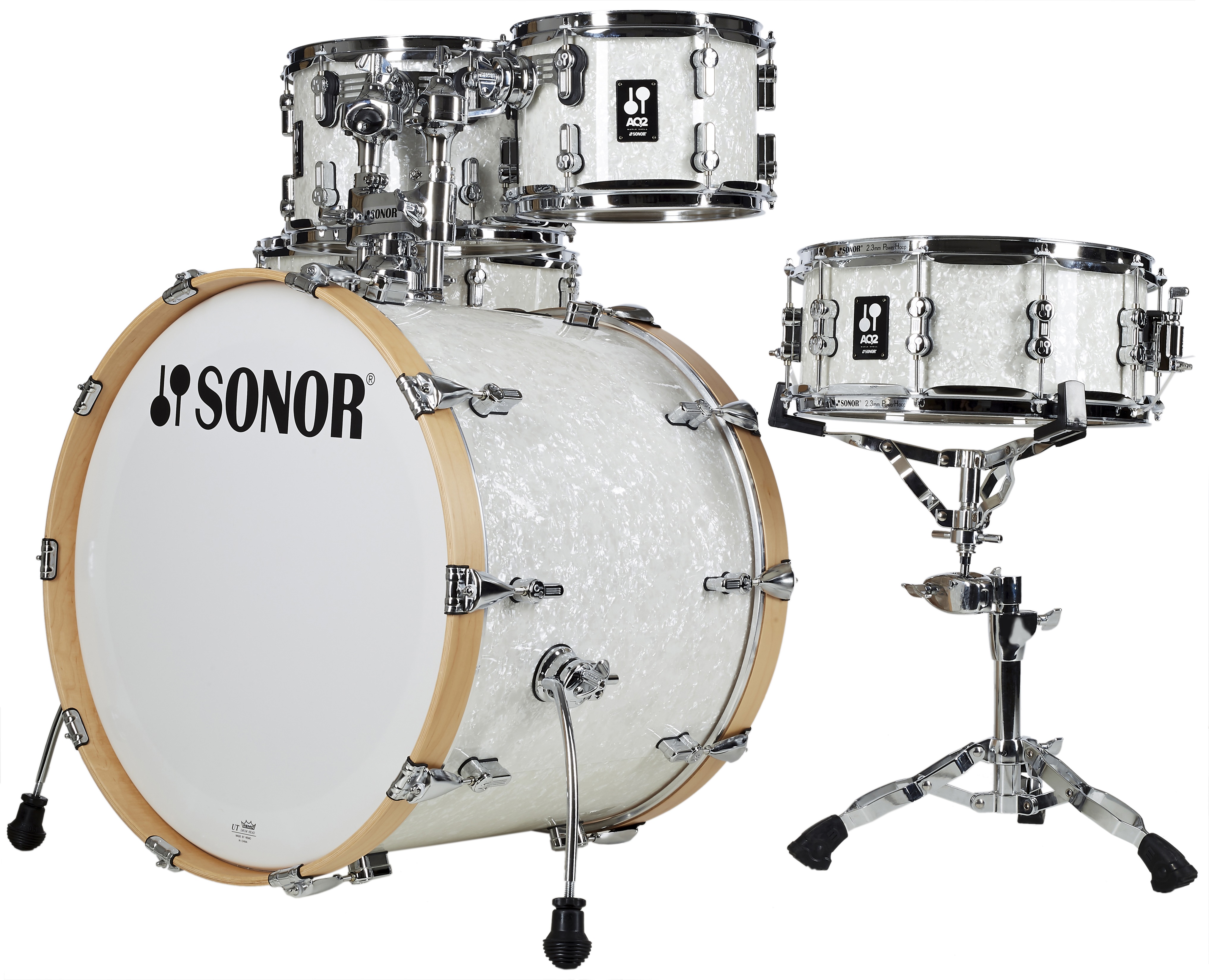 Sonor AQ 2 Studio Set White Pearl (obrázek 3)