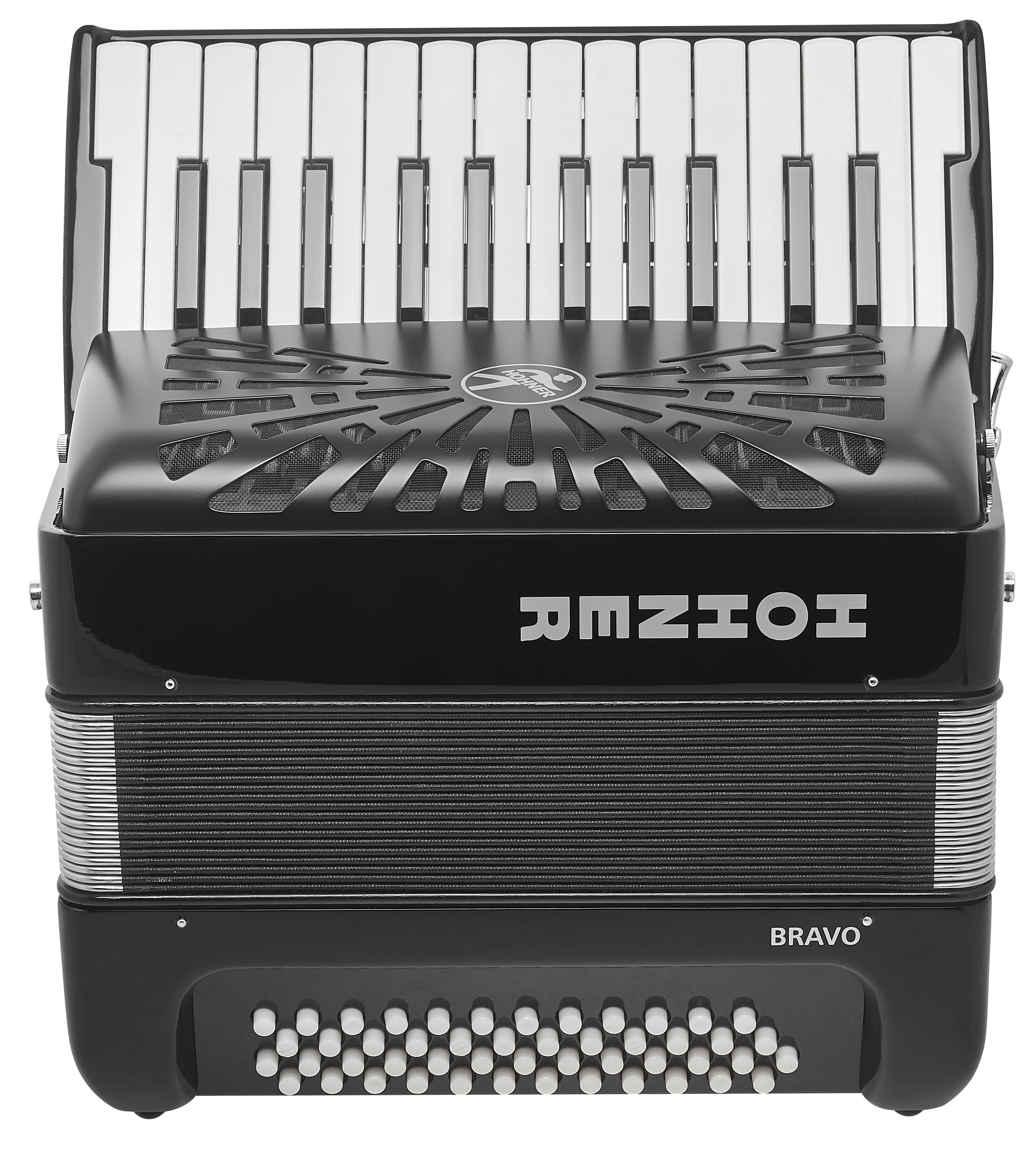 Hohner Bravo I 49 F, black (SilentKey) (obrázek 3)