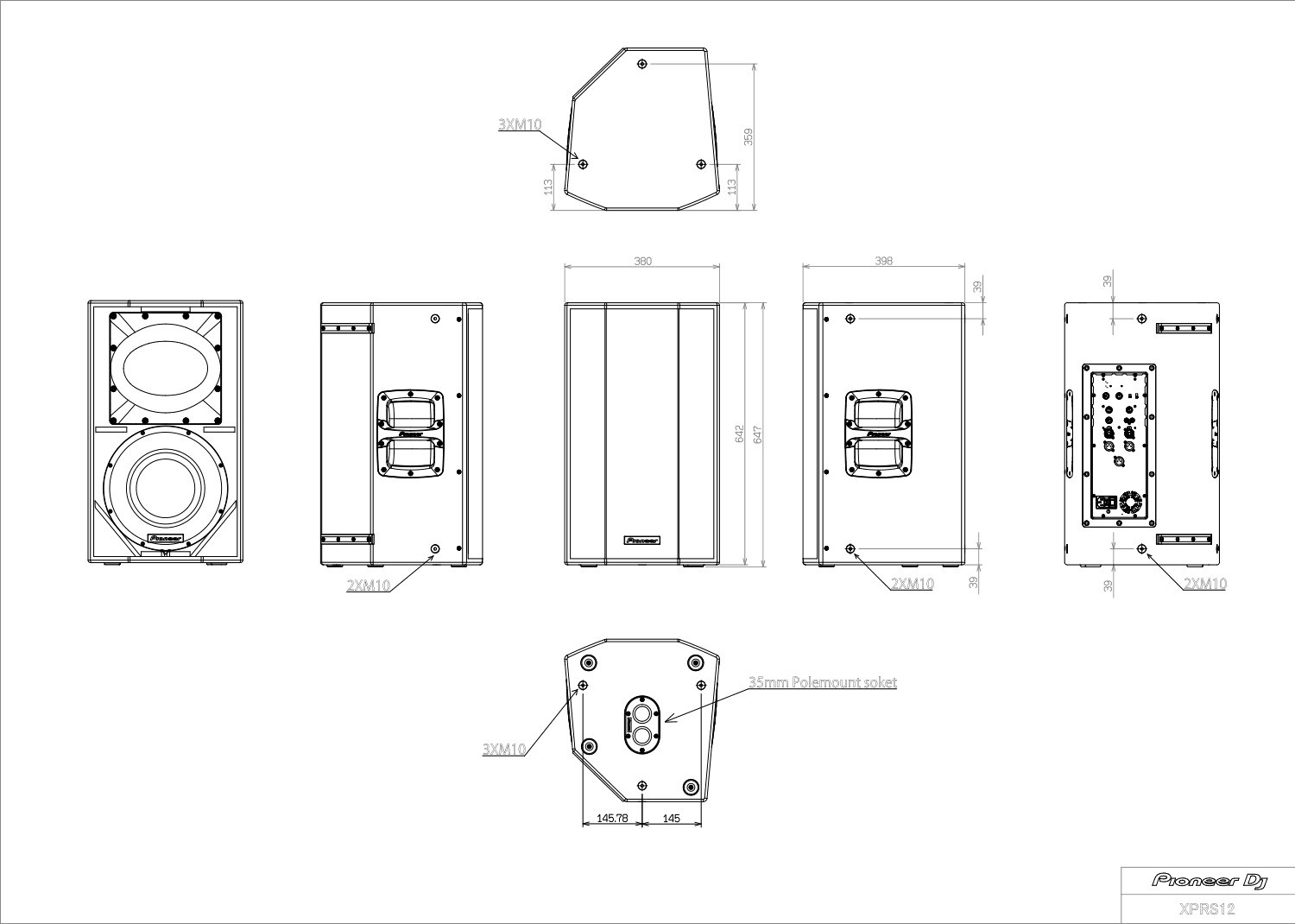 Pioneer DJ XPRS-12 (obrázek 5)