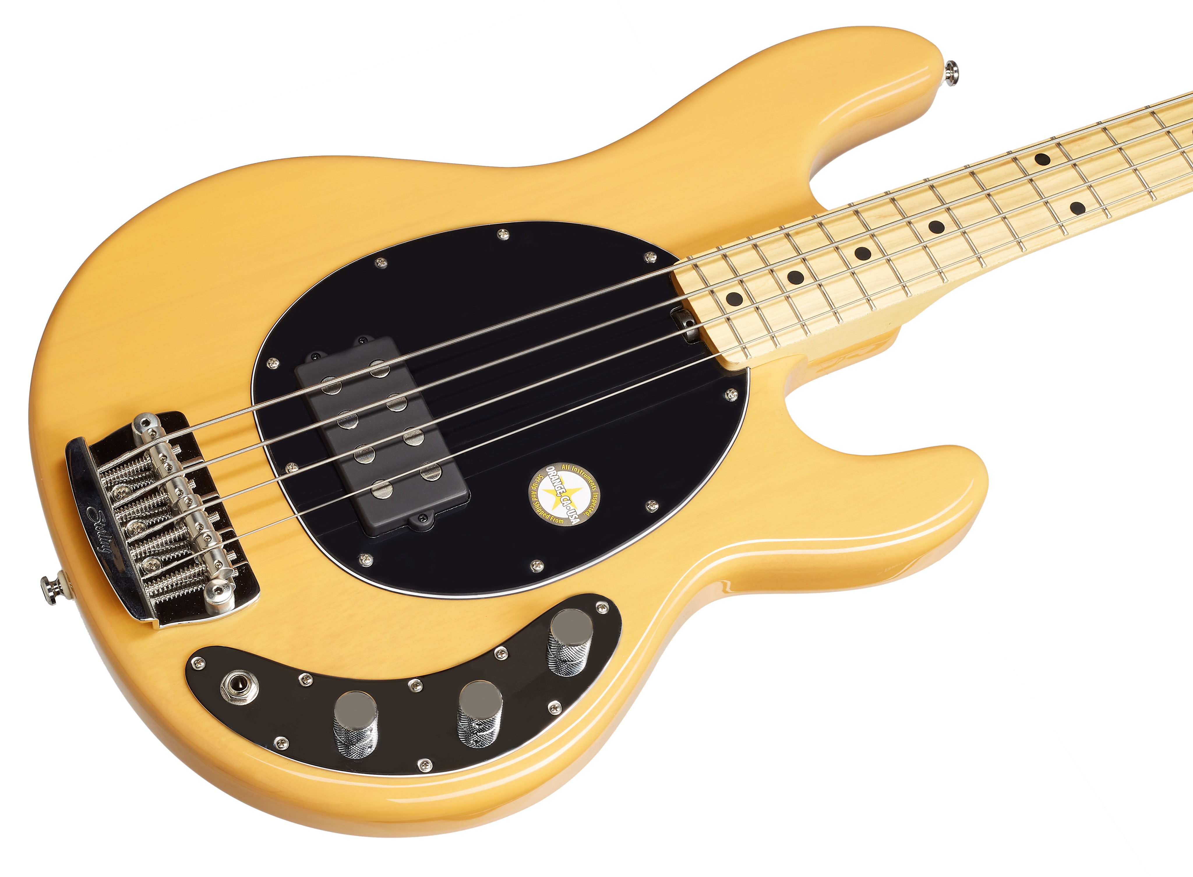 Sterling by Music Man StingRay Active MN Butterscotch (obrázek 3)